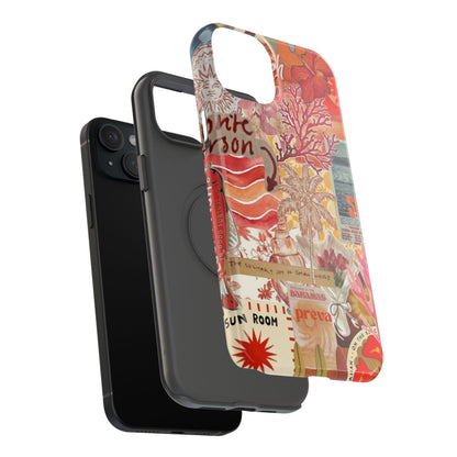 Vintage Floral Collage Phone Case