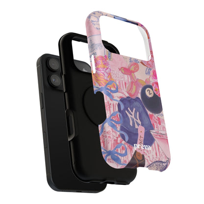 Retro 8 Ball Collage Phone Case