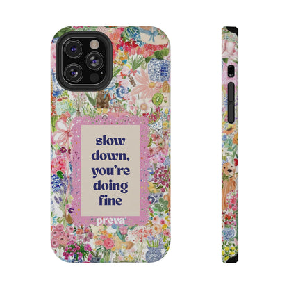 Slow Down Flowers x notsoken Phone Case