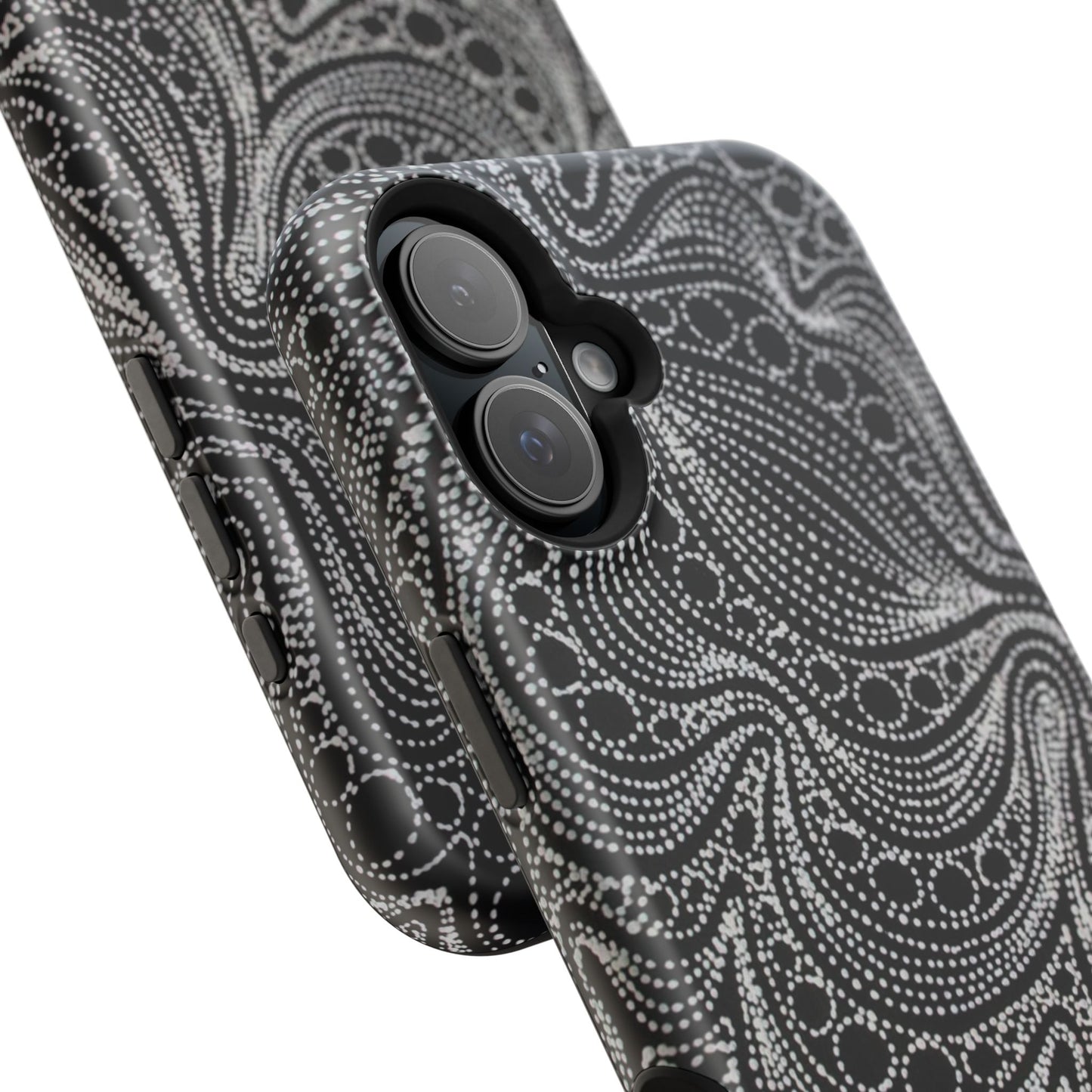 Abstract Midnight Lace Phone Case