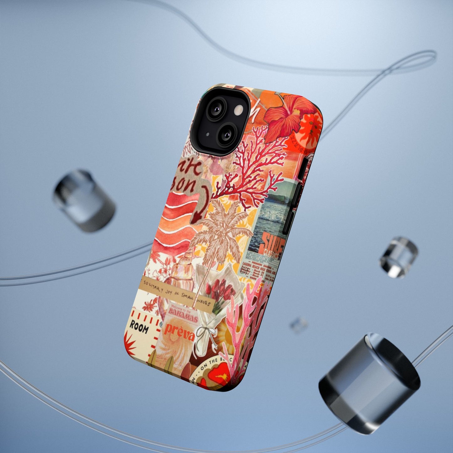Vintage Floral Collage Phone Case