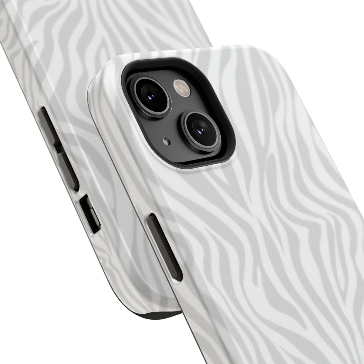 Zebra White Wave Phone Case