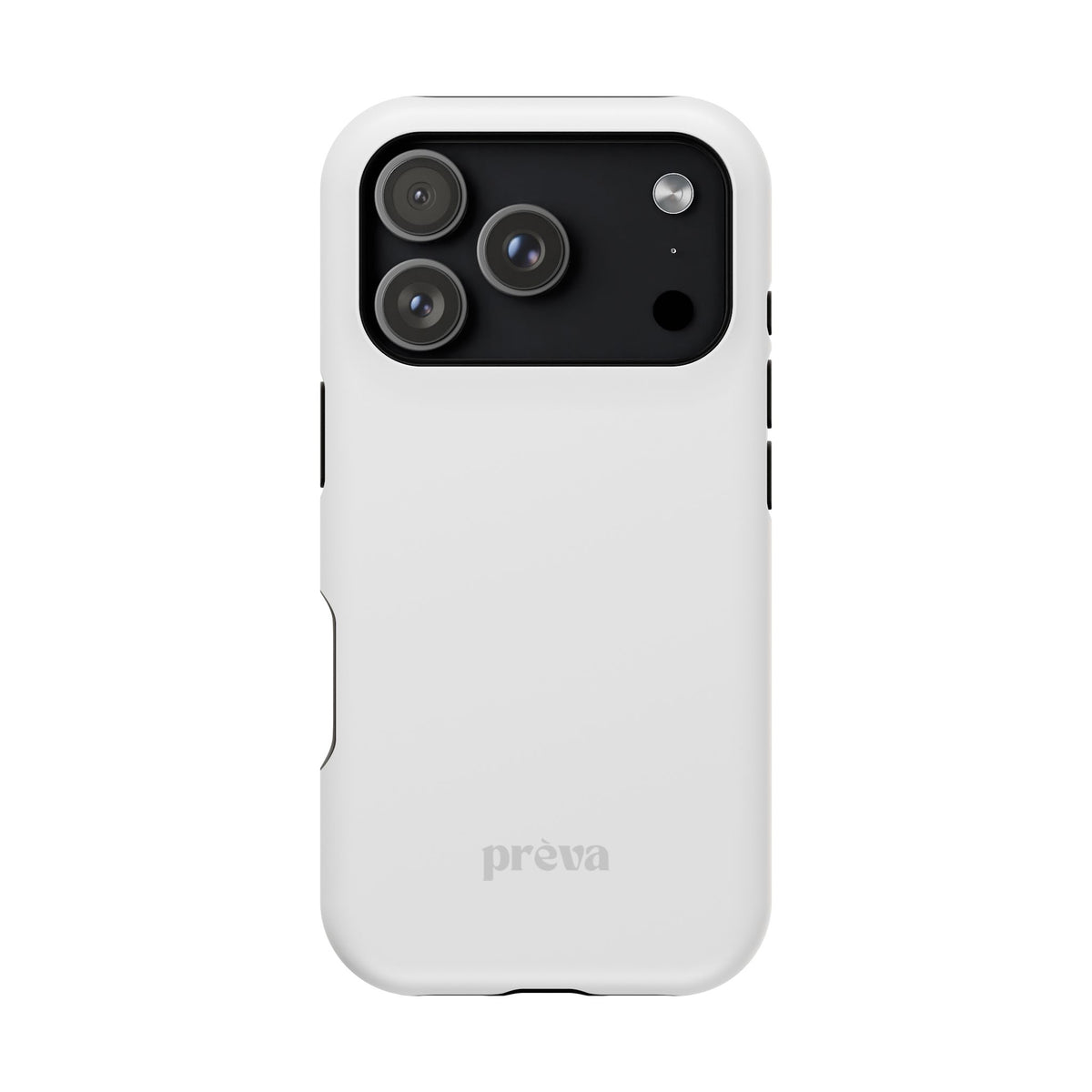 White & Grey Phone Case