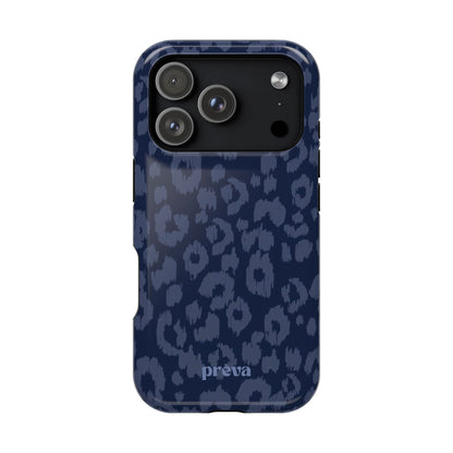 Navy Leopard  Phone Case