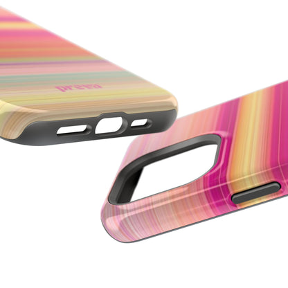 Pastel Stripe Rays Phone Case