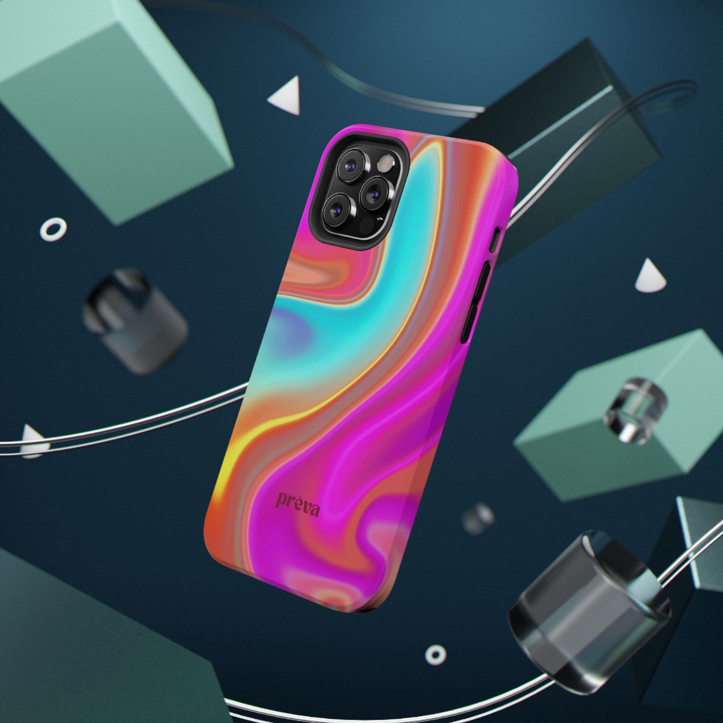 Iridescent Swirl Phone Case