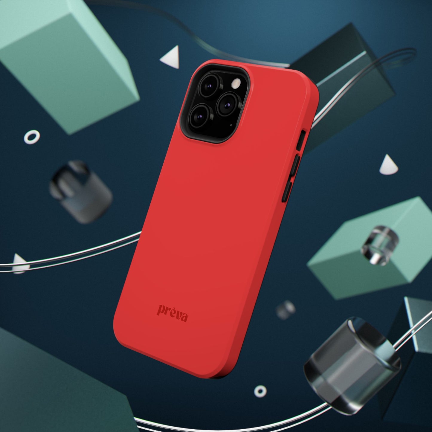 Neon Red Phone Case