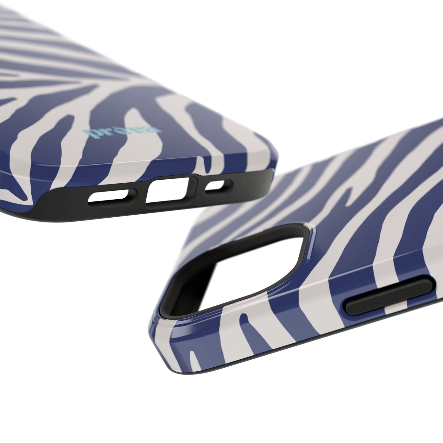 Blue Zebra Phone Case