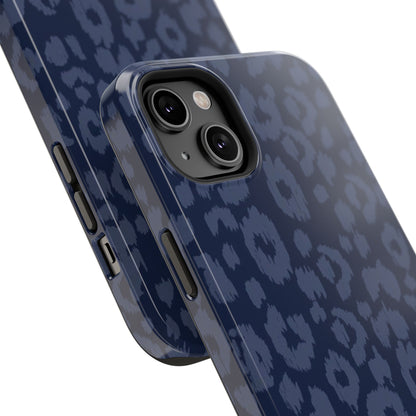 Navy Leopard  Phone Case