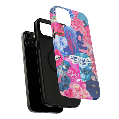 Vibrant Galaxy Collage Phone Case