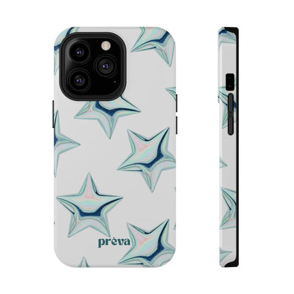 White Starburst Phone Case