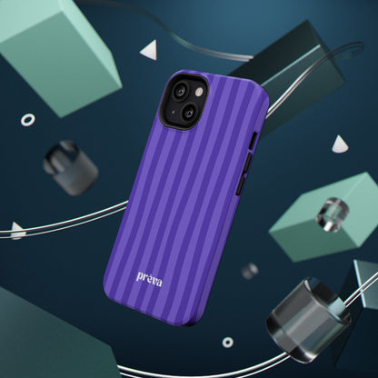 Dark Purple Stripes Phone Case