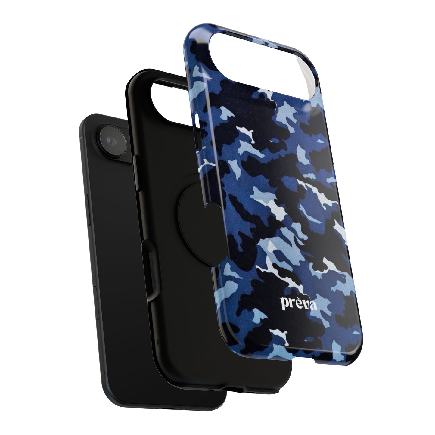 Blue Camo Phone Case
