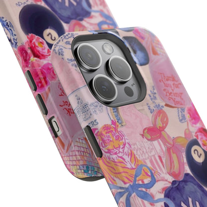 Retro 8 Ball Collage Phone Case