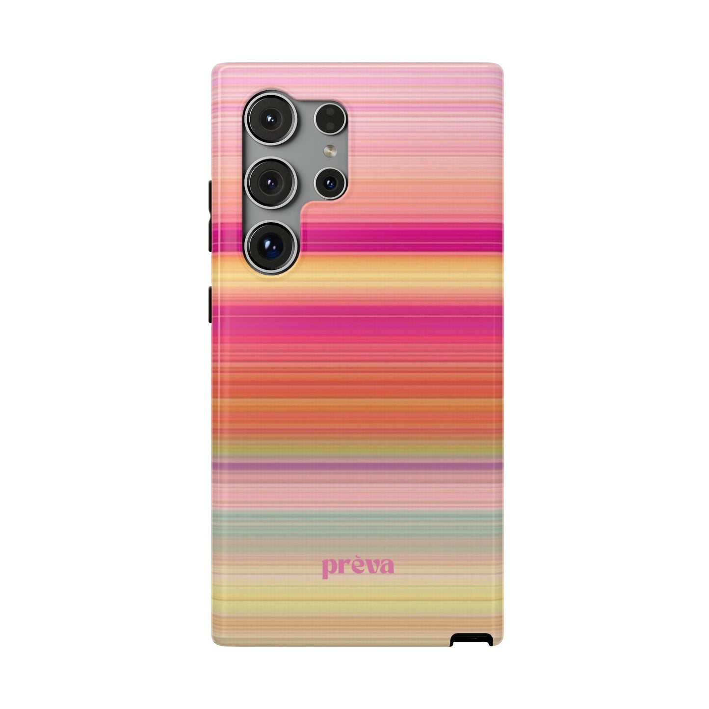 Pastel Stripe Rays Phone Case