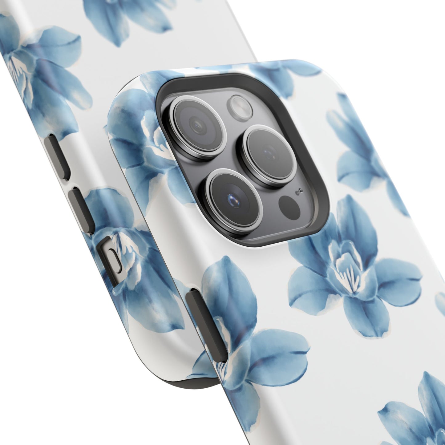 Blue Flowers Phone Case