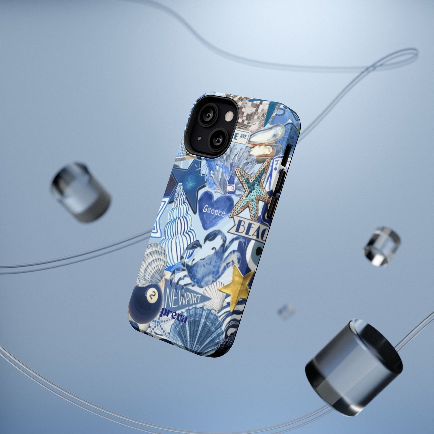 Coastal Collage Phone Case