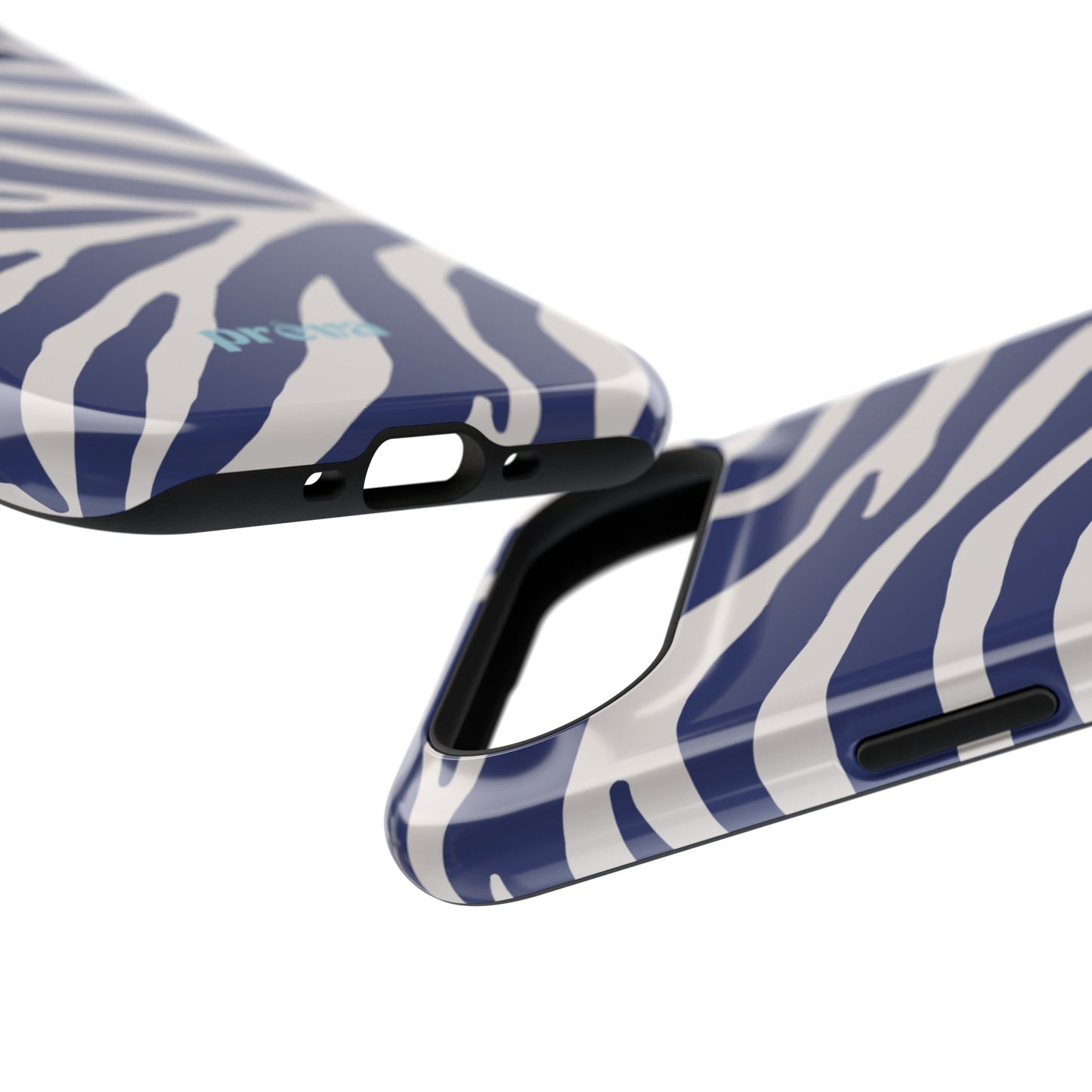 Blue Zebra Phone Case