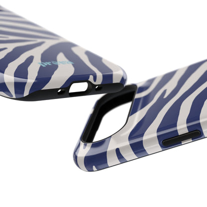 Blue Zebra Phone Case