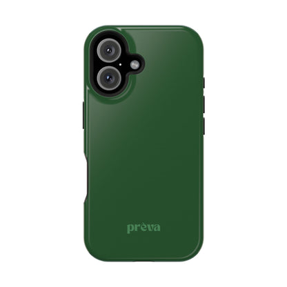Impact-Resistant Phone Case — Forest Green Slim Armor