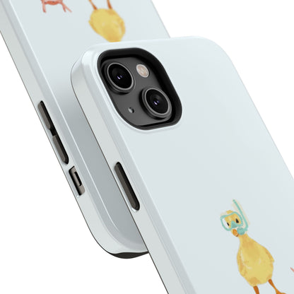 Scuba Duck Stripes Phone Case
