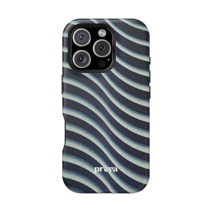 Navy Waves Phone Case