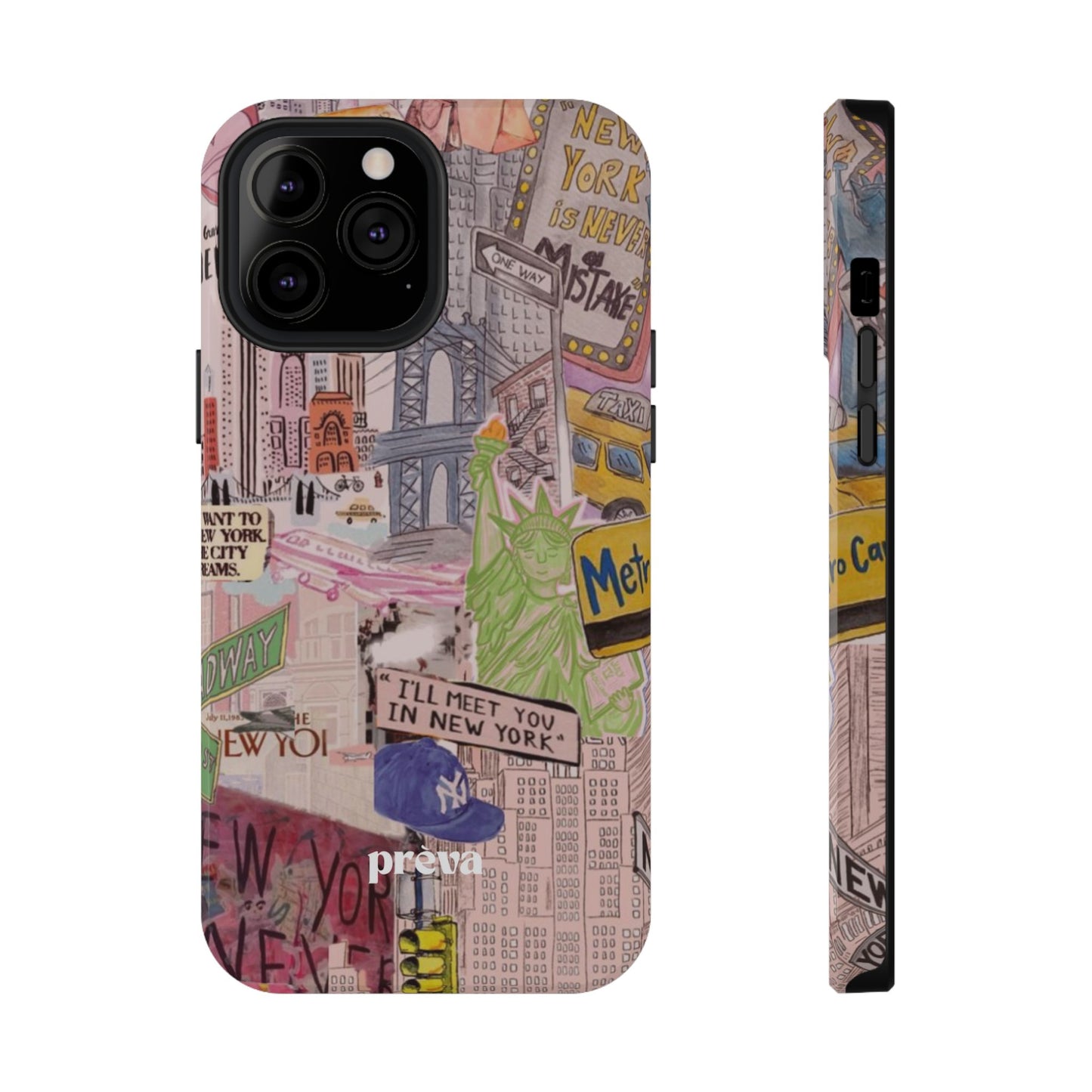 New York Collage Phone Case