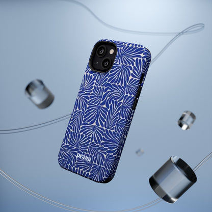 Blue Abstract Greek Phone Case