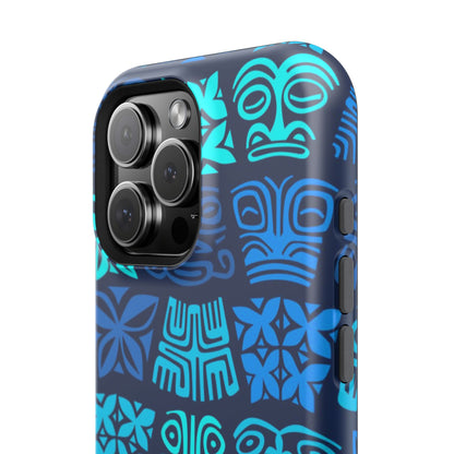Blue Tiki Phone Case