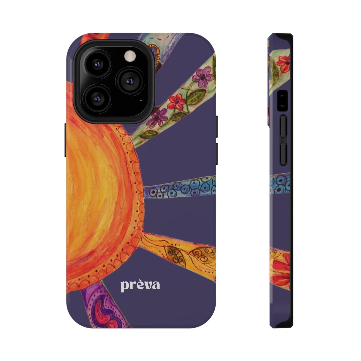 Purple Cancun Sun Phone Case