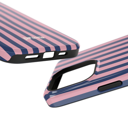 Blue and Pink Stripes Case