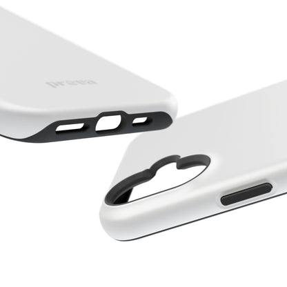 White & Grey Phone Case