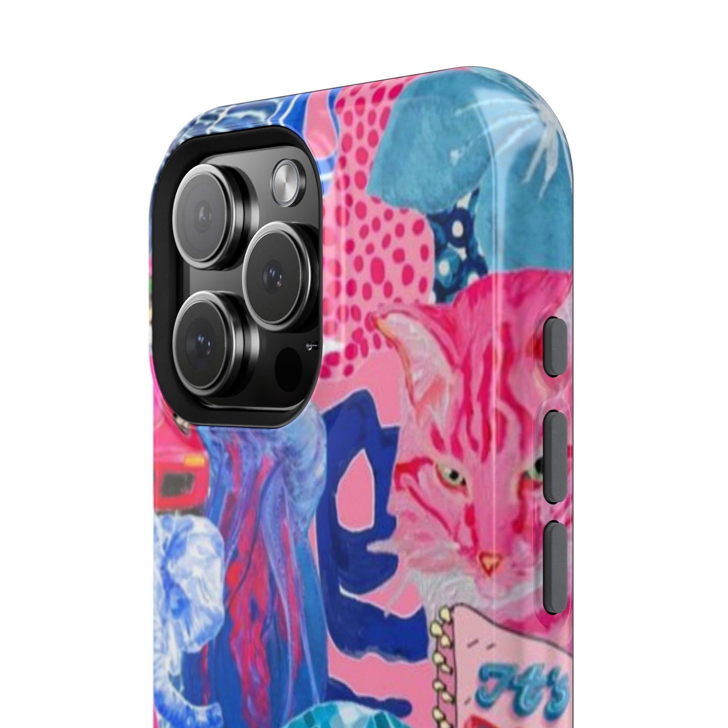 Vibrant Galaxy Collage Phone Case