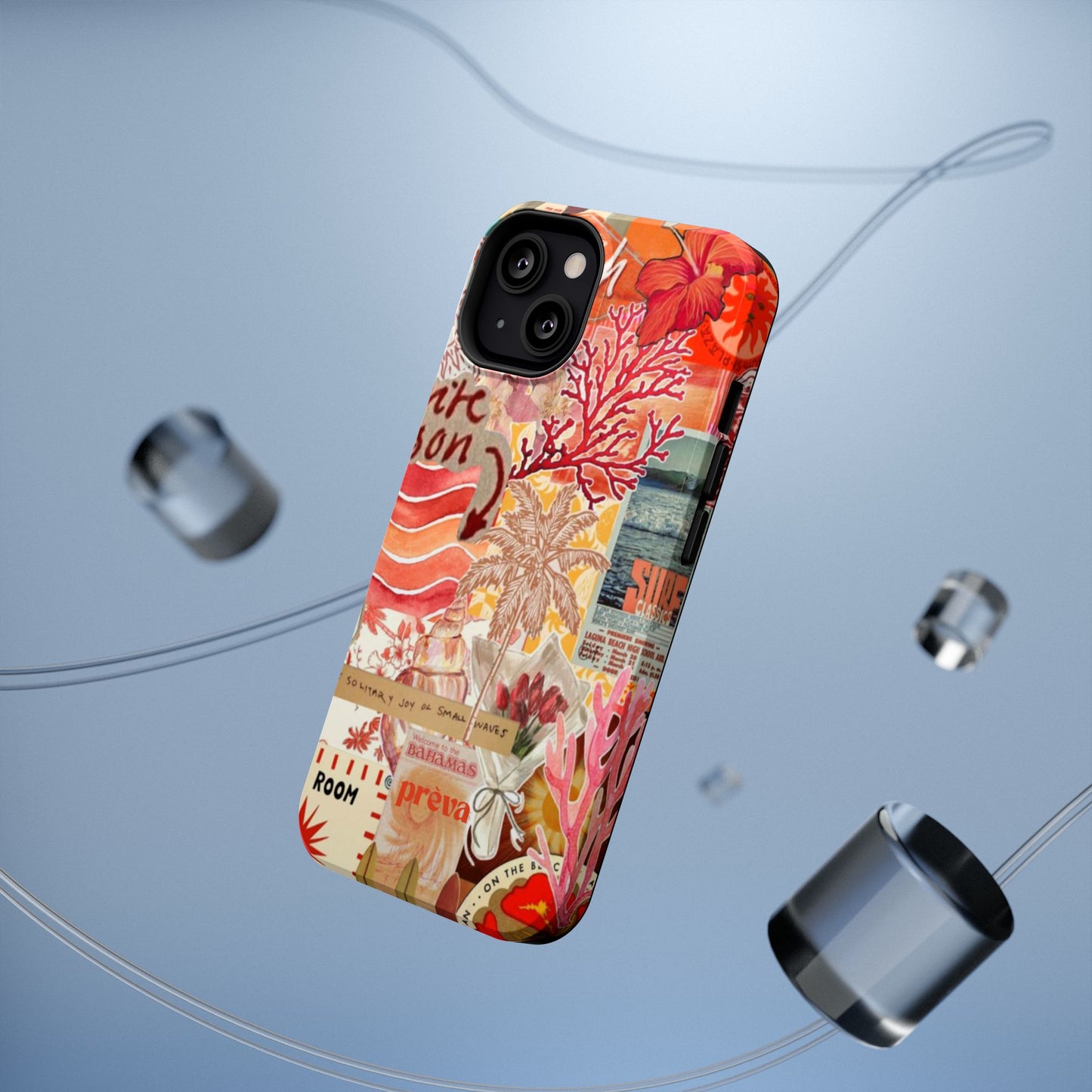 Vintage Floral Collage Phone Case