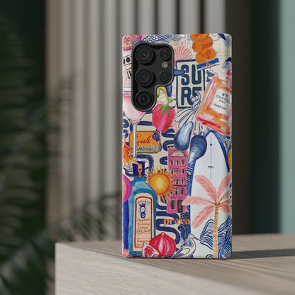 Tropical Beach Collage Phone Case