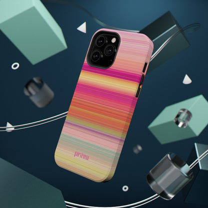 Pastel Stripe Rays Phone Case