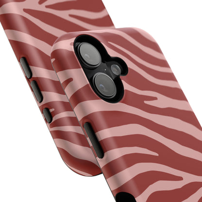 Red Zebra Phone Case