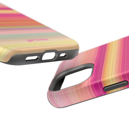 Pastel Stripe Rays Phone Case