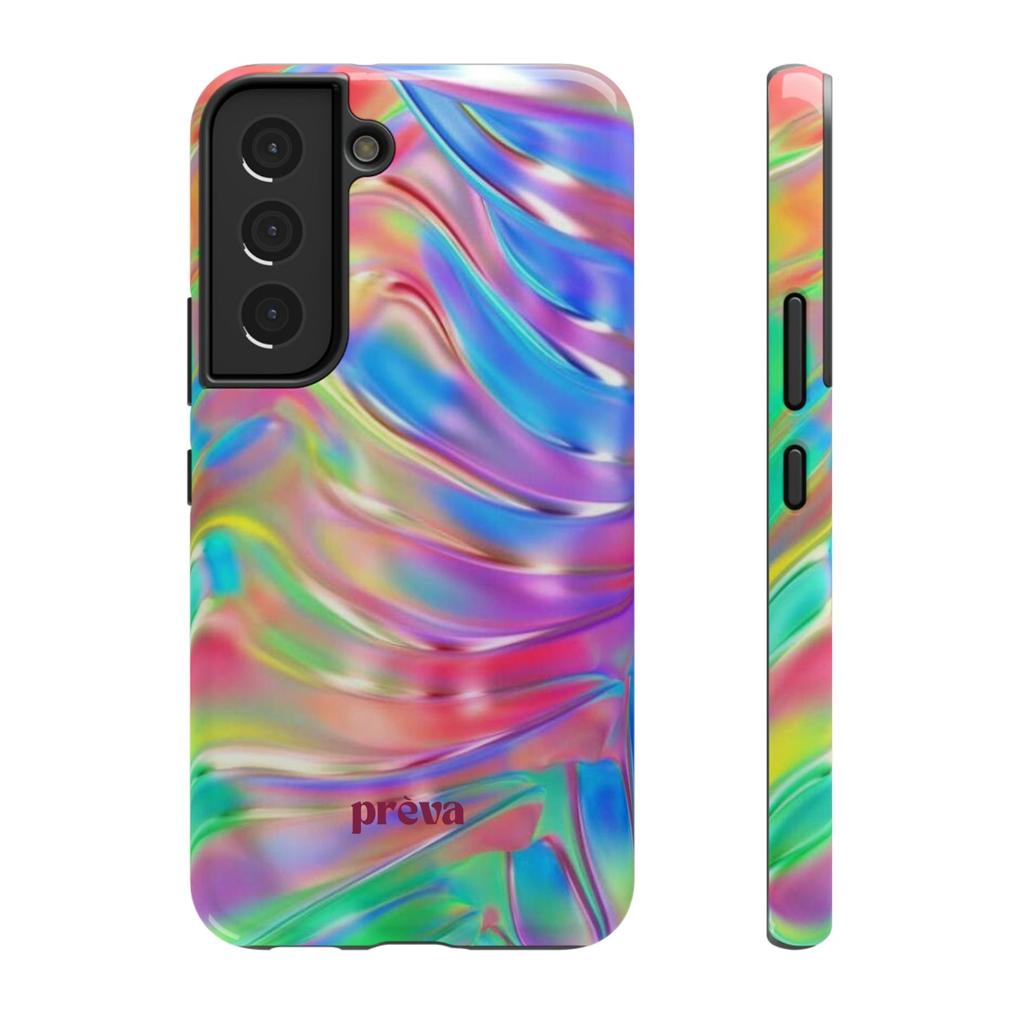 Iridescent Swirl Phone Case