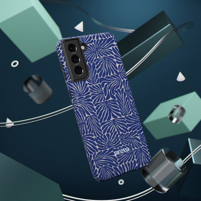 Blue Abstract Greek Phone Case