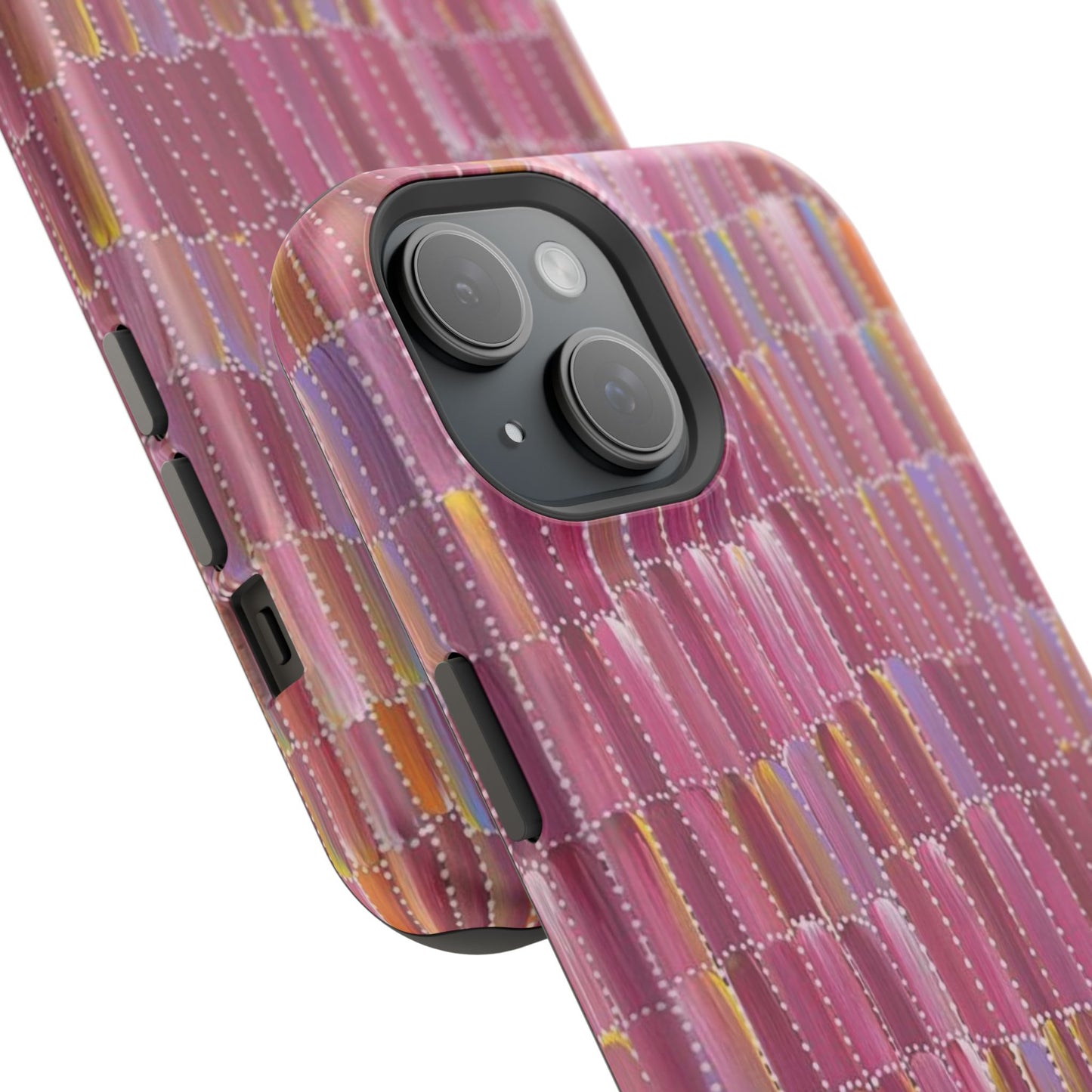 Pink Brushstroke Phone Case