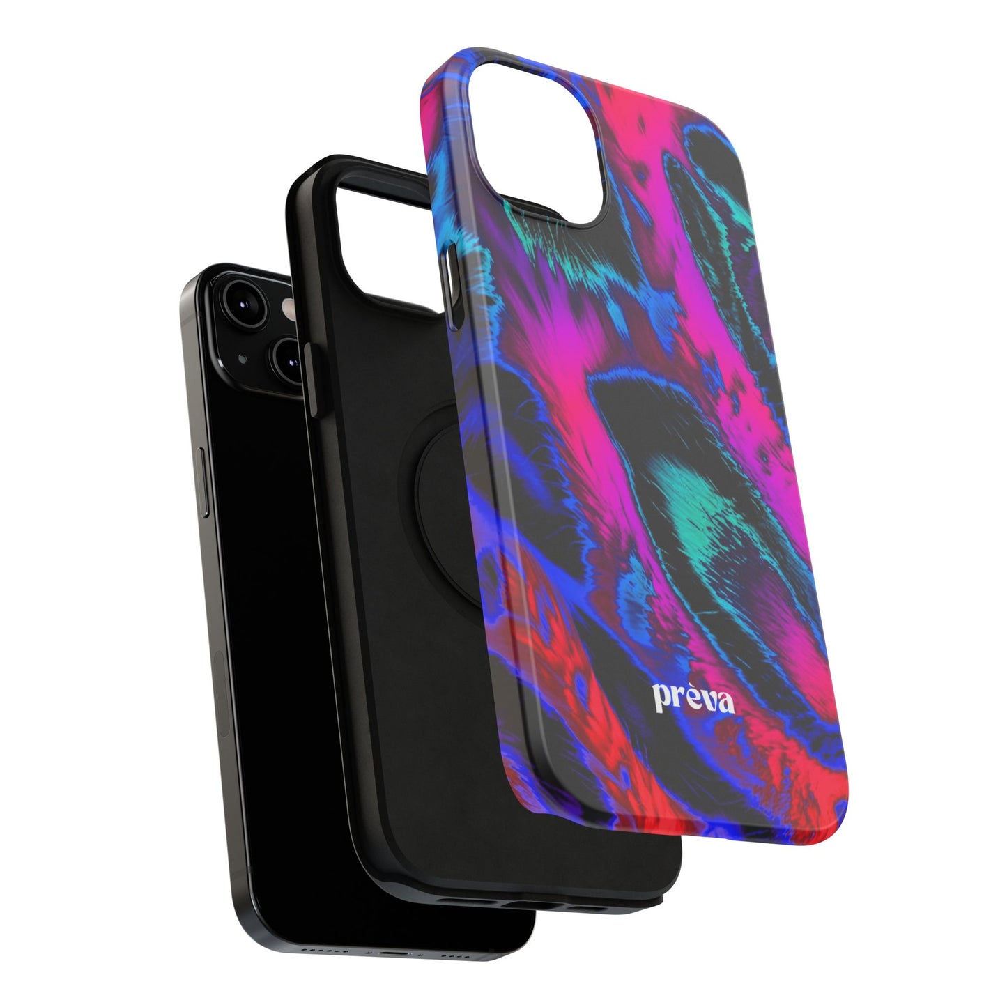 Neon Swirl Phone Case