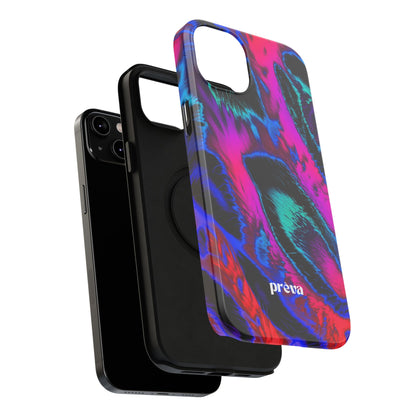 Neon Swirl Phone Case