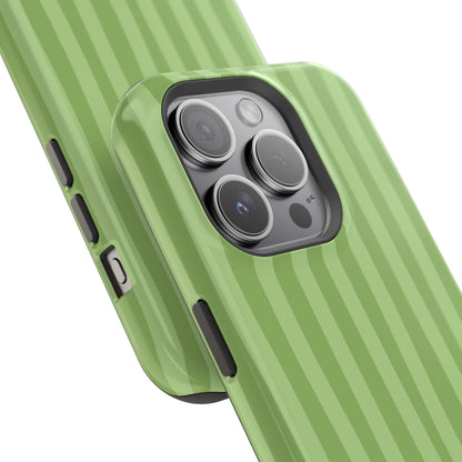 Light Green Stripes Phone Case