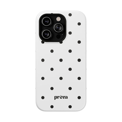 B&W polka dots Phone Case