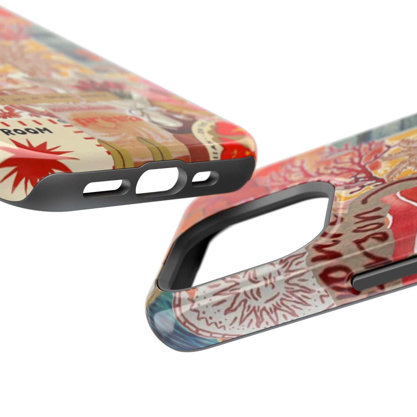 Vintage Floral Collage Phone Case