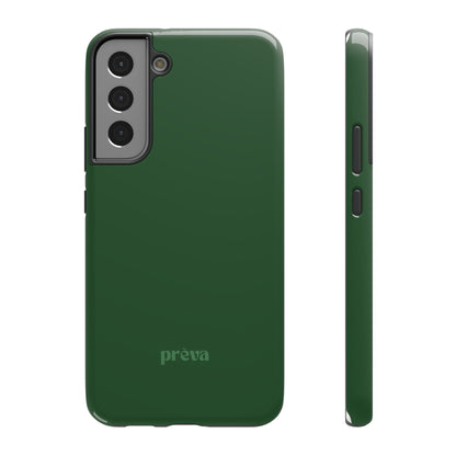 Impact-Resistant Phone Case — Forest Green Slim Armor