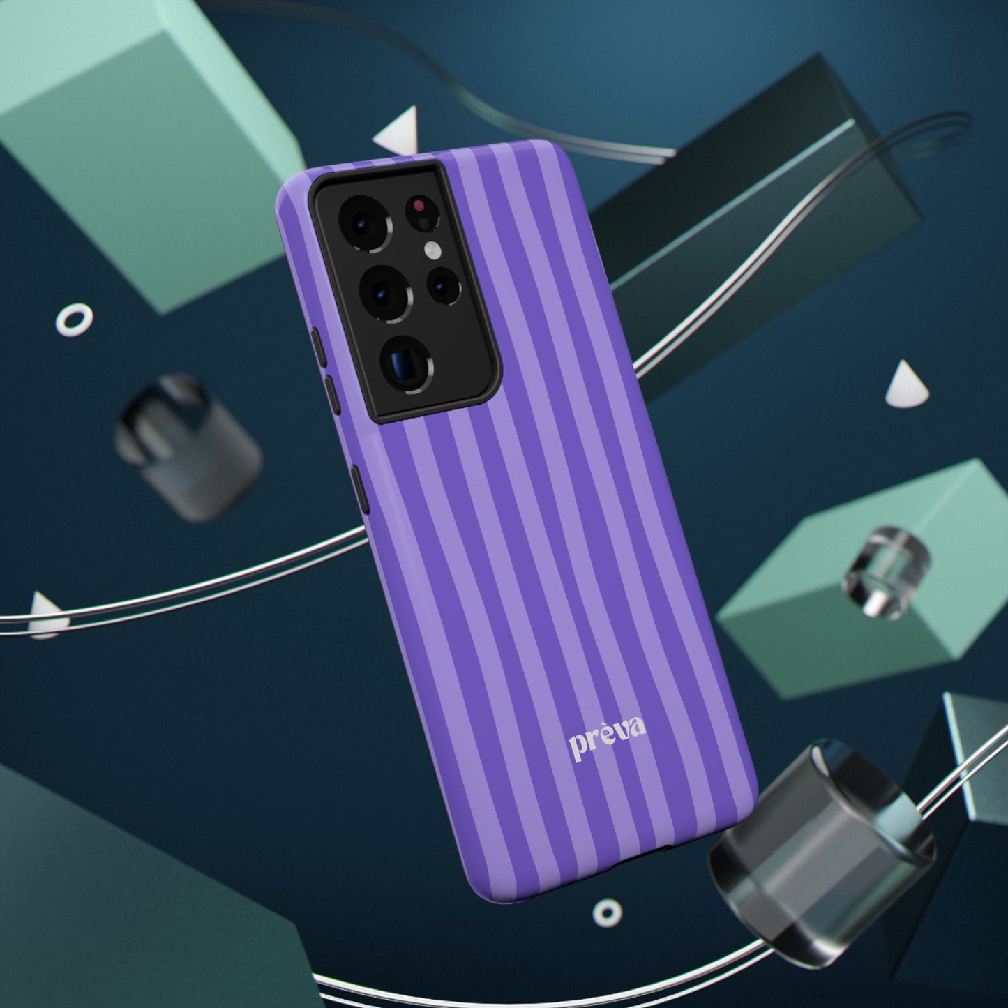 Lavender Stripes Phone Case