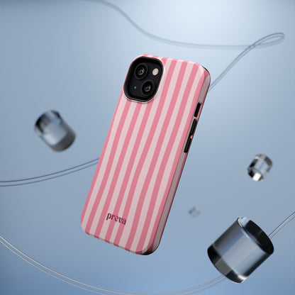 Pink Striped Phone Case