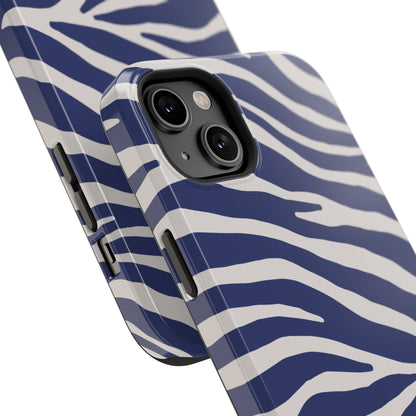 Blue Zebra Phone Case